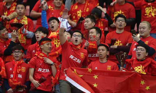 2018世界杯亚洲预选赛 ：中国队战胜韩国队