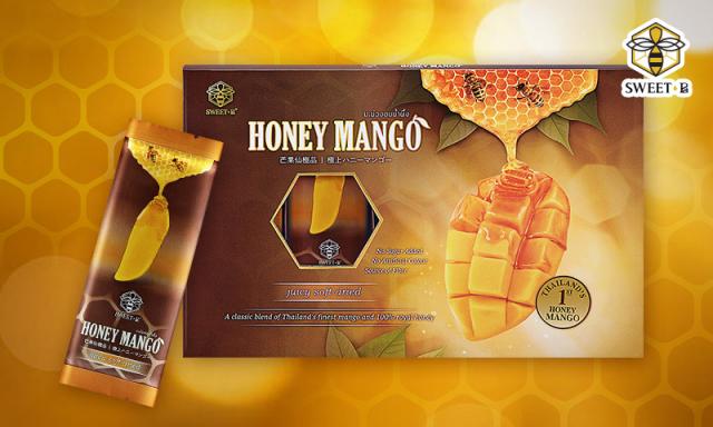 泰国必买零食Sweet B芒果仙极品，蜂蜜芒果干，休闲零食新口味。