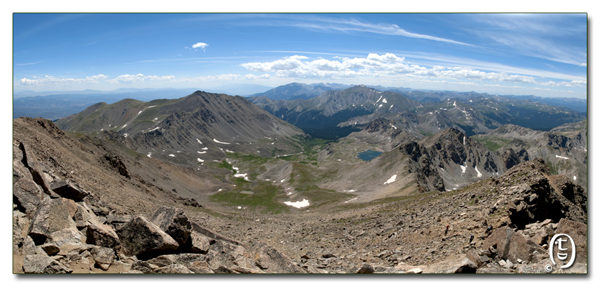 这次是真的吃撑了 ， 一天爬两座14ers_图7