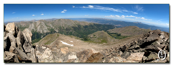 这次是真的吃撑了 ， 一天爬两座14ers_图4