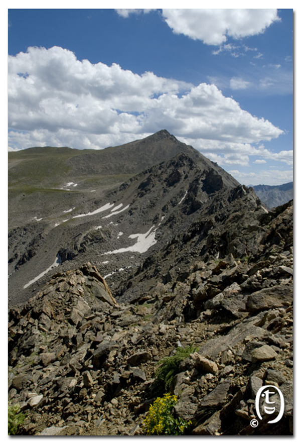 这次是真的吃撑了 ， 一天爬两座14ers_图7