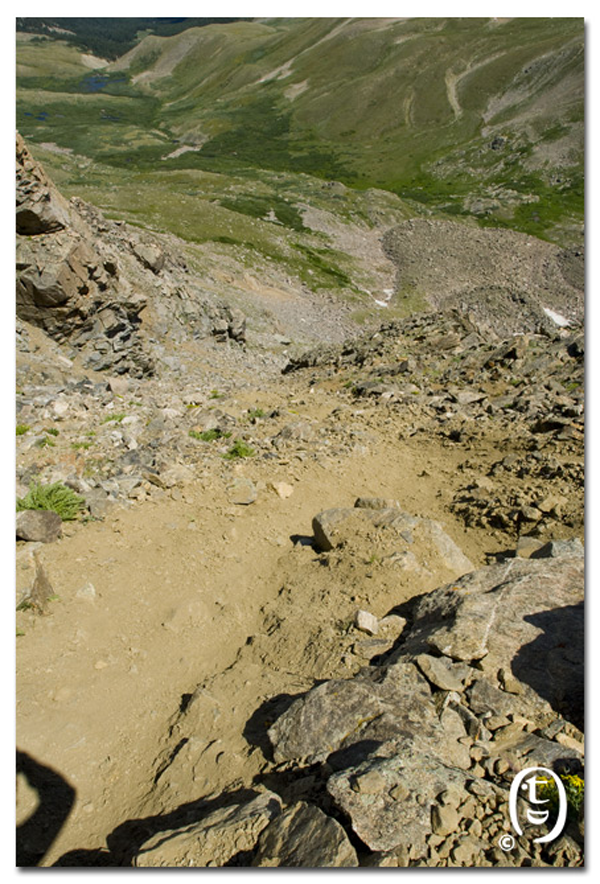 这次是真的吃撑了 ， 一天爬两座14ers_图10