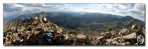 这次是真的吃撑了 ， 一天爬两座14ers_图8