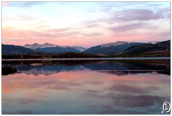这里的黄昏静悄悄 － Sunset at Dillon Lake_图2
