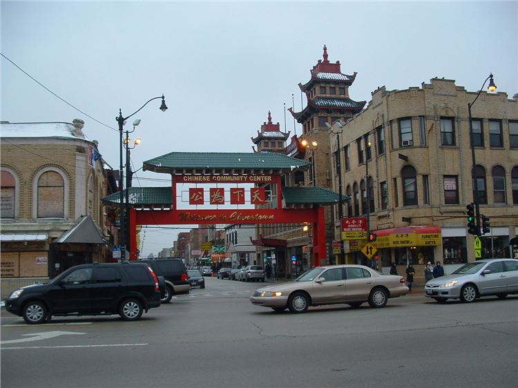 【美国芝加哥】唐人街（Chinatown）_图2