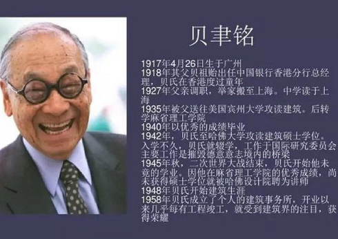 华裔建筑大师贝聿铭去世：还记得贝聿铭代表作 “苏州博物馆”？