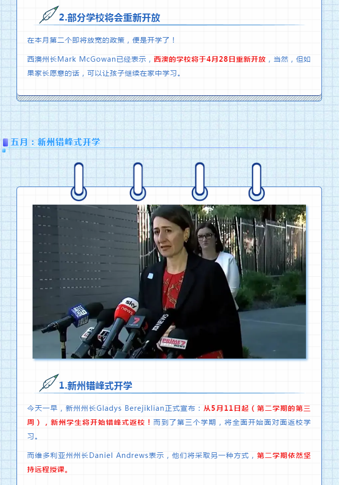 澳洲总理宣布: 逐步解封！澳洲解封时间表来啦！